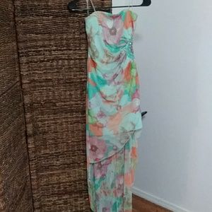 Floral print dress